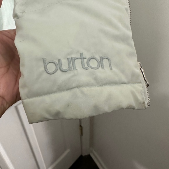 Burton Women’s Down Puffer Winter Jacket size XL Hooded Snow Ski Snowboarding - Picture 2 of 8